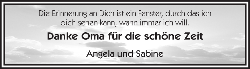 Traueranzeige für Hedwig Wiedenhöfer vom 20.02.2013 aus Waiblinger Kreiszeitung