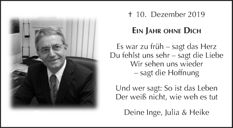  Traueranzeige für Detlev Kaltenleitner vom 10.12.2020 aus Waiblinger Kreiszeitung