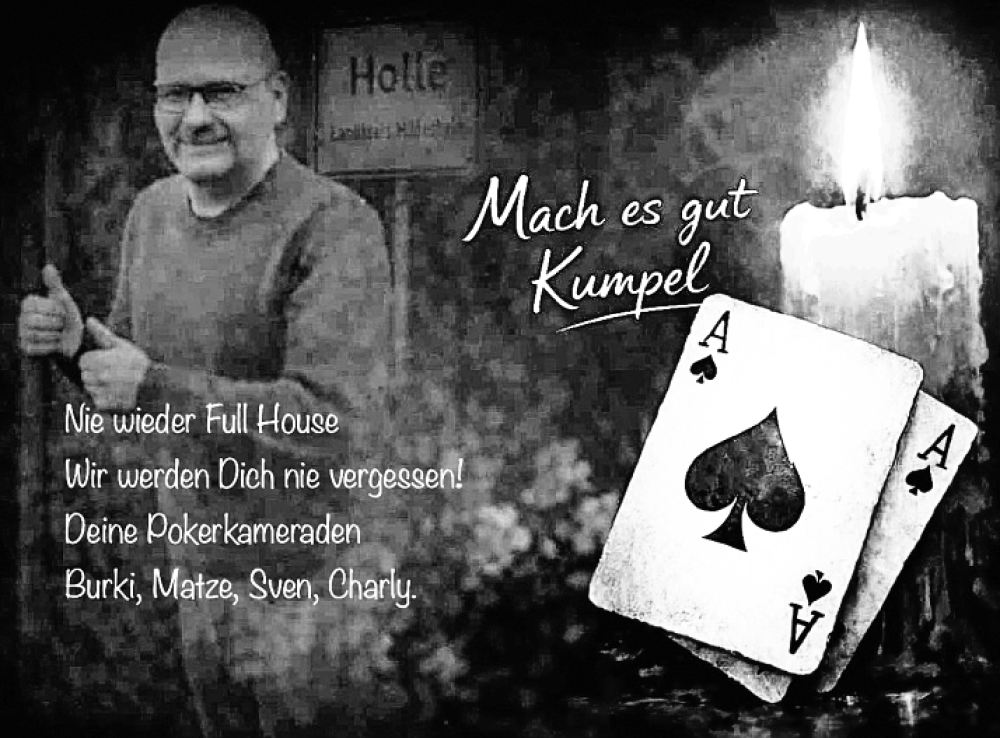  Traueranzeige für Holger Knecht vom 07.01.2026 aus Waiblinger Kreiszeitung